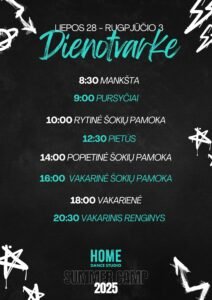 Home Camp 2025 Dienotvarke
